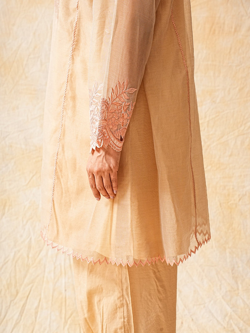 Light Peack A Line Salwar Suit