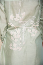 Load image into Gallery viewer, Green Pichwai Theme Embroidered Co-ord Set
