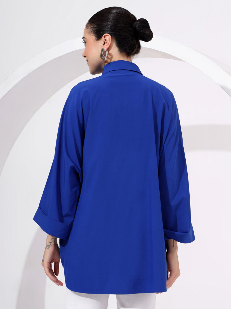 Anti Fit Shirt Abstract Resham Embroidery - Image 3