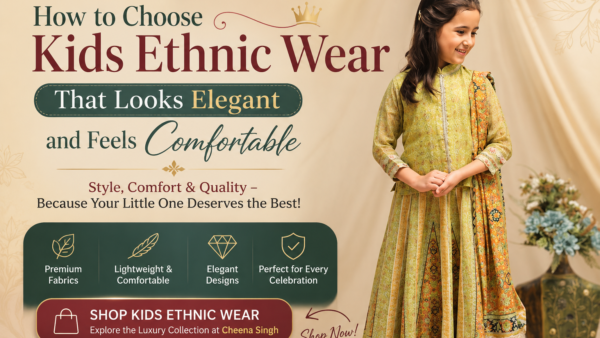 How to Choose Kids Ethnic Wear That Looks Elegant and Feels Comfortable