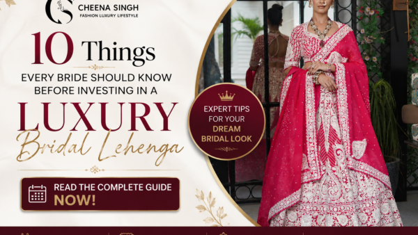 luxury bridal lehenga
