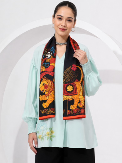 luxury silk scarf online