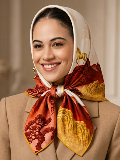 shop artisan silk scarves online