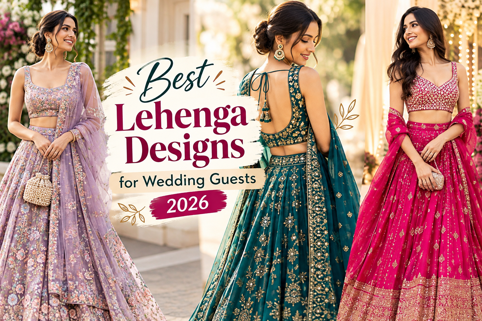 Best Lehenga Design for Wedding Guest in 2026